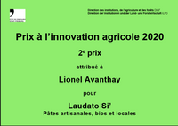 Prix &agrave; l&#039;innovation